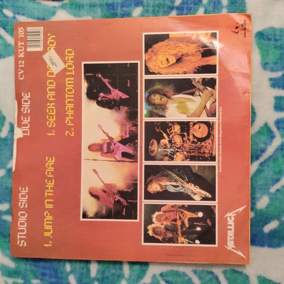 🧿🧿🧿 SOLD 🧿🧿🧿🎶RARE,RED🎸HEADBANGERS BALL METALLICA☠️JUMP IN THE FIRE🔥RED💿ALBUM - Picture 3 of 6